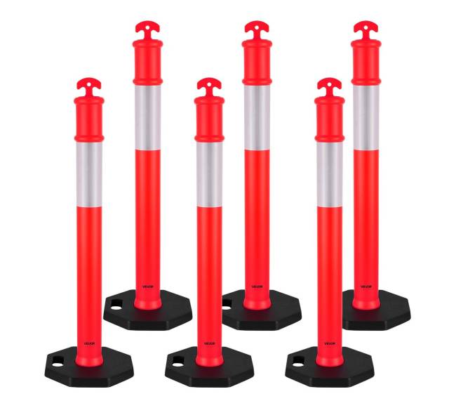 6 vnt. 1140 mm eismo stulpeliai su svoriu0