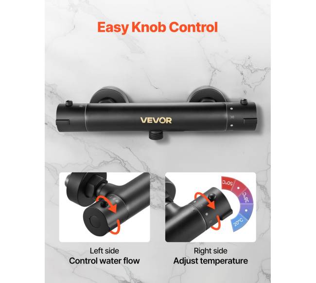 Termostatinis dušo čiaupo vožtuvas su elektroforezine danga4