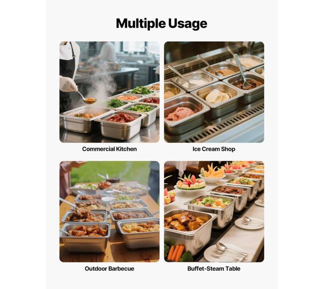 16 dydžio nerūdijančio plieno puodai6