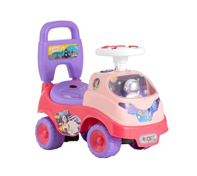 Vaikiška stūmimo mašina su signalizacija ir muzika8