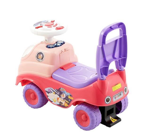 Vaikiška stūmimo mašina su signalizacija ir muzika10