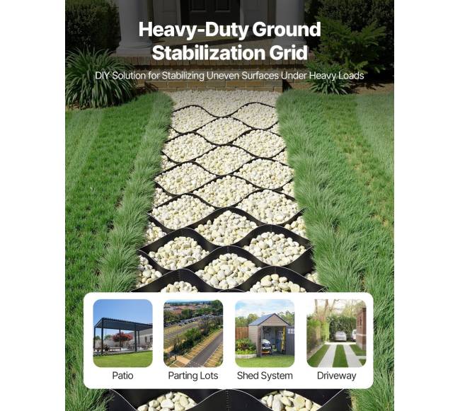 žemės tinklelis 50 mm gylio geotinklo plokštė1