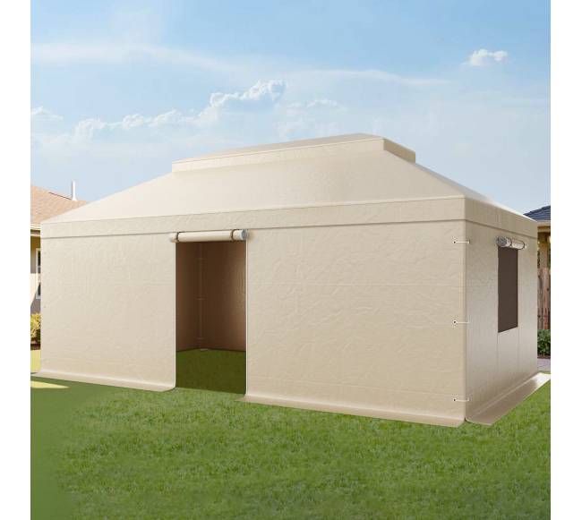 Žiemos pavėsinės uždangalas 3,66 x 6,10 m kietviršėms pavėsinėms7