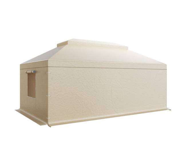 Žiemos pavėsinės uždangalas 3,66 x 6,10 m kietviršėms pavėsinėms10