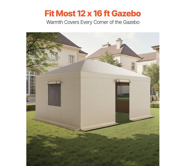 Žiemos pavėsinės uždangalas 3,68 x 4,9 m kietviršiui1