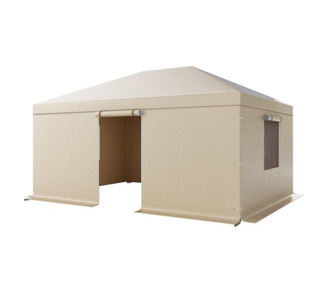 Žiemos pavėsinės uždangalas 3,68 x 4,9 m kietviršiui10