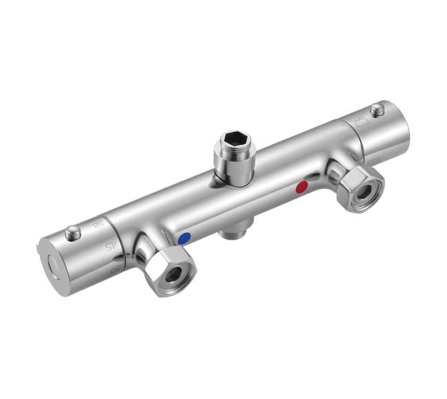 Termostatinis dušo maišytuvas su temperatūros reguliavimu0