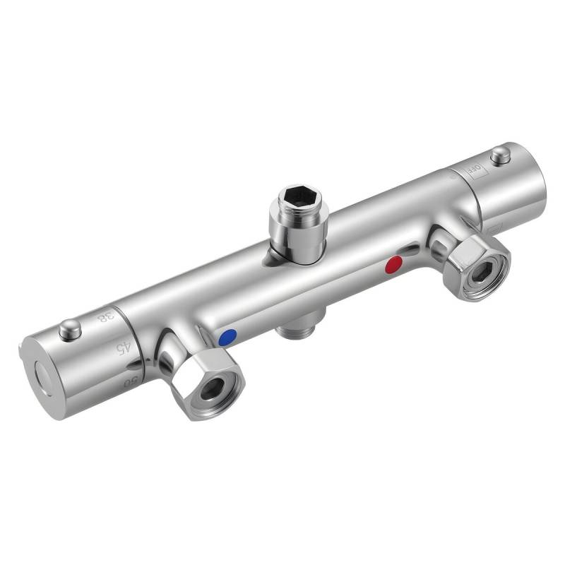 Termostatinis dušo maišytuvas su temperatūros reguliavimu0