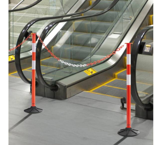 Kelių atskyrimo stulpeliai su svoriu, 4 vnt.7