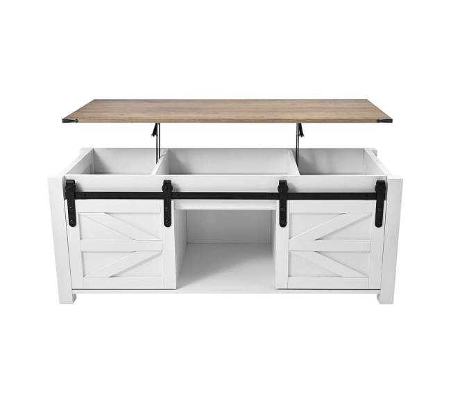 120 cm kaimo stiliaus kavos staliukas su pakeliamu stalviršiu8