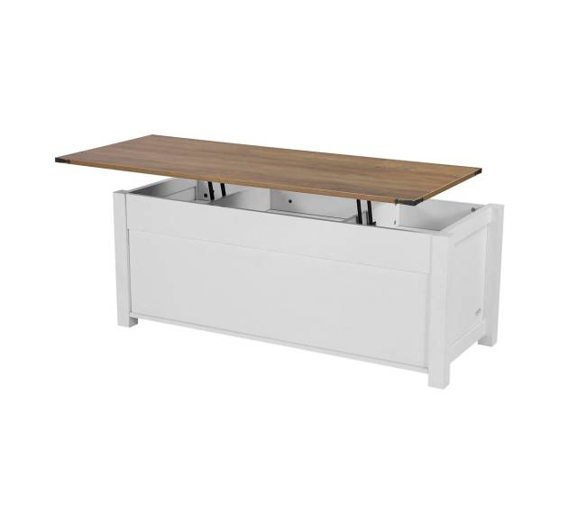 120 cm kaimo stiliaus kavos staliukas su pakeliamu stalviršiu9