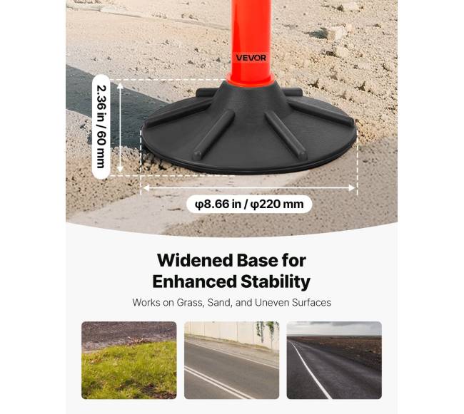 2 eismo atitvarų stulpai su svoriu2