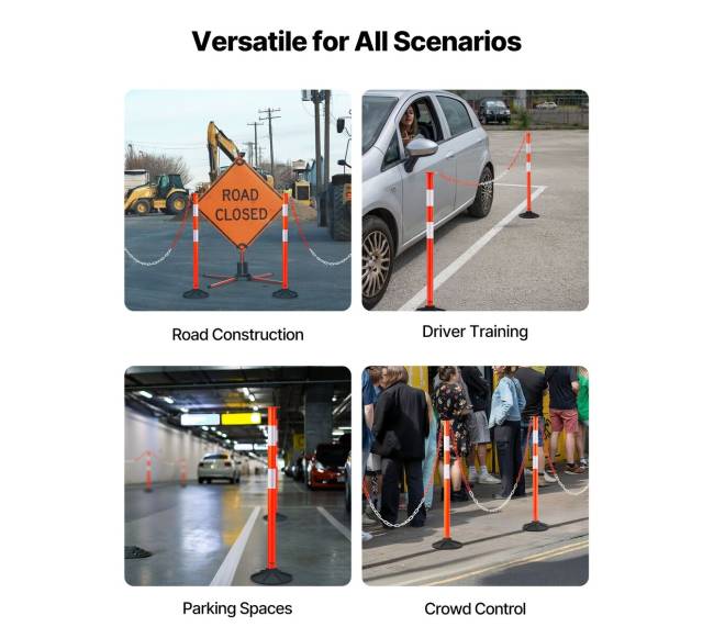 2 eismo atitvarų stulpai su svoriu5