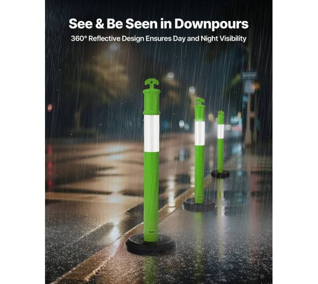 3 vnt. žalios eismo apsaugos kūgiai1