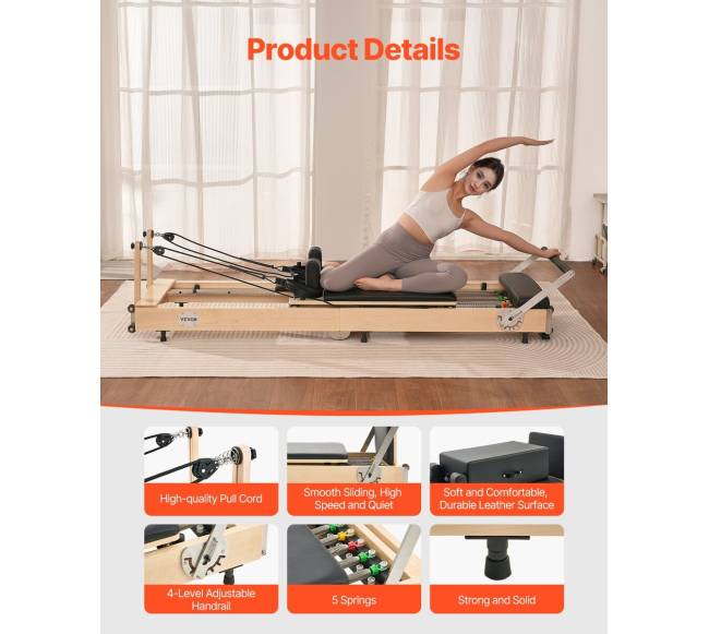 Sulankstomas medinis pilates treniruoklis namams4