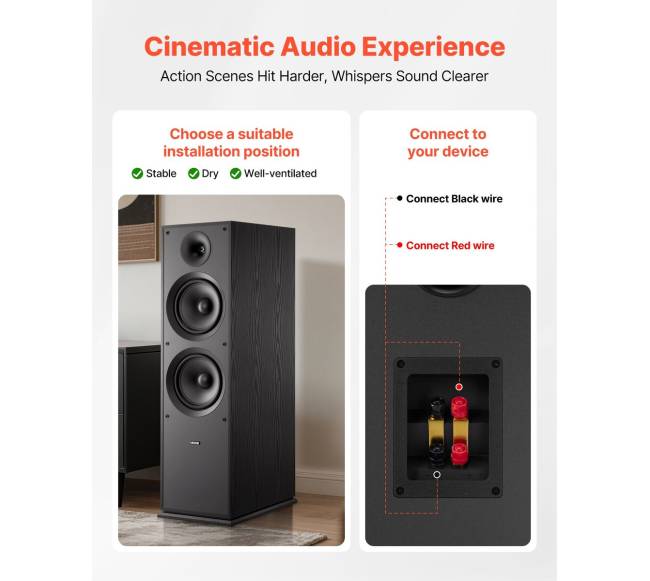 Grindinis 2 krypčių garsiakalbis namams5