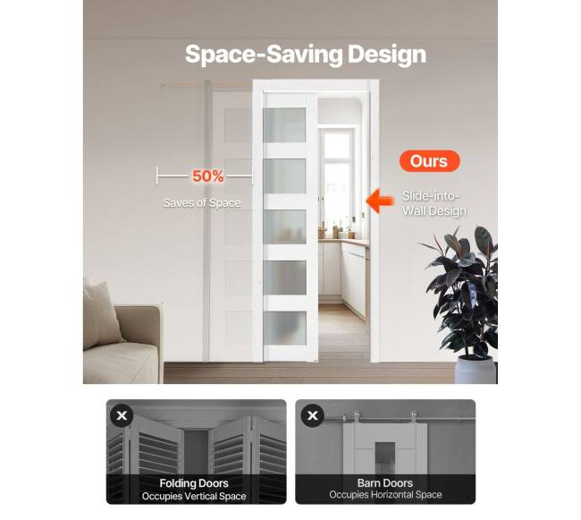 Stumdomos kišeninės durys su matinio stiklo plokštėmis2