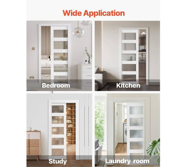 Stumdomos kišeninės durys su matinio stiklo plokštėmis5