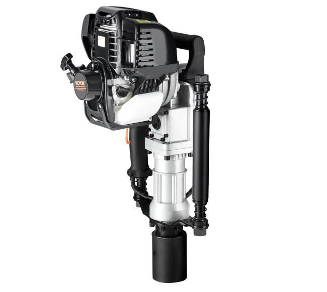 Benzininė T formos kuoliukų kalimo mašina8