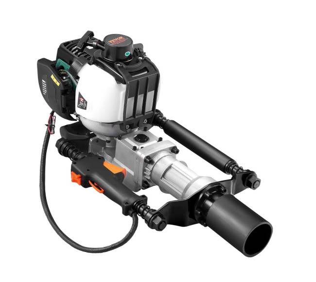 Benzininė T formos kuoliukų kalimo mašina9