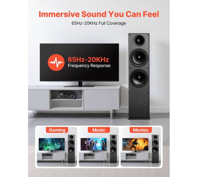 Grindinės garso kolonėlės su dvigubais garsiakalbiais3