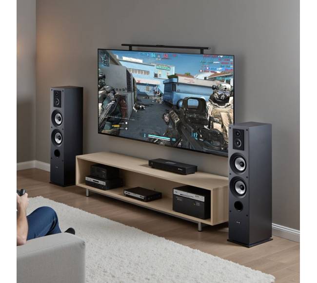 Grindinės garso kolonėlės su dvigubais garsiakalbiais7