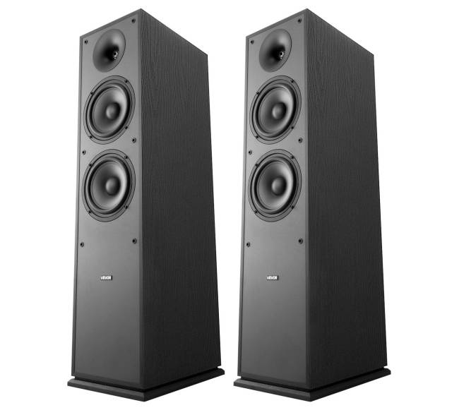 Grindinės garso kolonėlės su dvigubais garsiakalbiais9