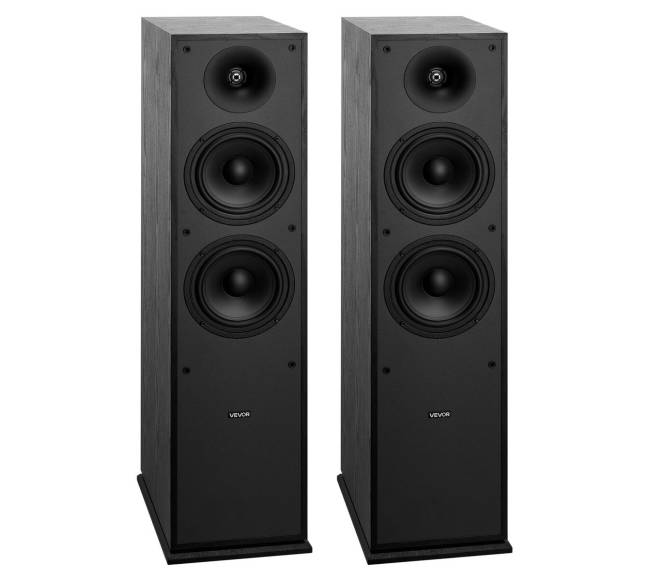 Grindinės garso kolonėlės su dvigubais garsiakalbiais10