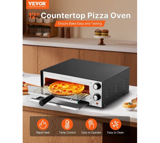 Elektrinė stalviršio orkaitė picai 12 colių 1450W1