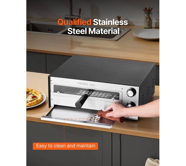 Elektrinė stalviršio orkaitė picai 12 colių 1450W4