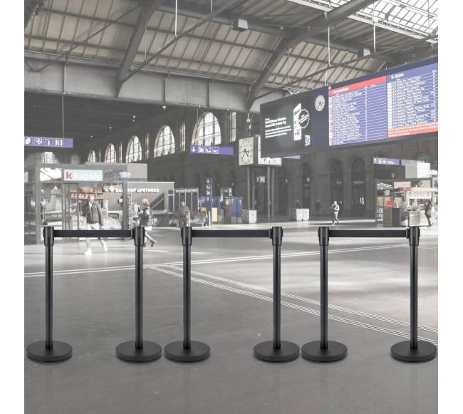 žmonių valdymo atitvarų komplektas, 6 dalys7