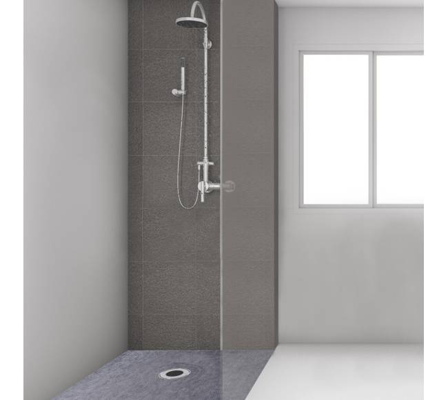 Dušo pakopa su flanšu ir grotelėmis7