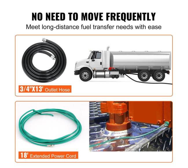 Kuro perkėlimo pompa, 12V DC, 60.5 LPM4