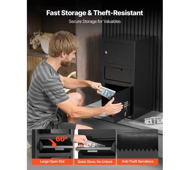 3,6 kubinių pėdų seifas su skaitmenine klaviatūra1