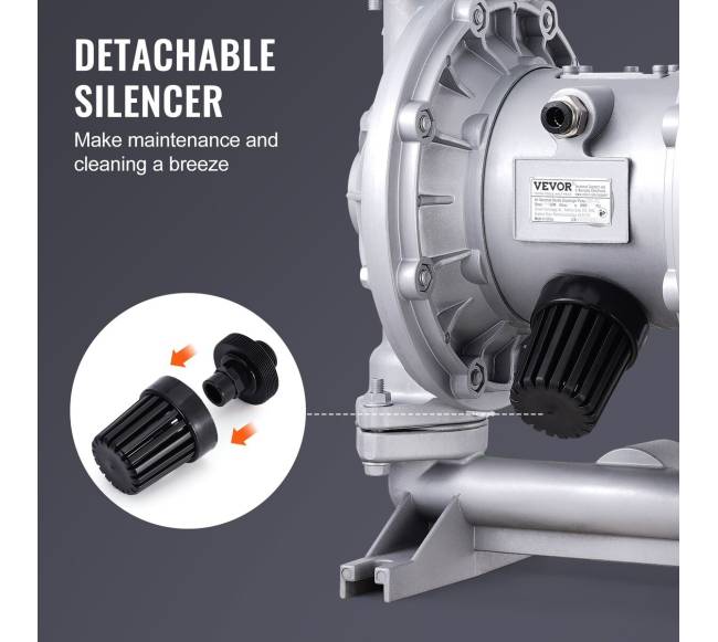 Oro varoma dviejų diafragmų pompa 44 lmin4