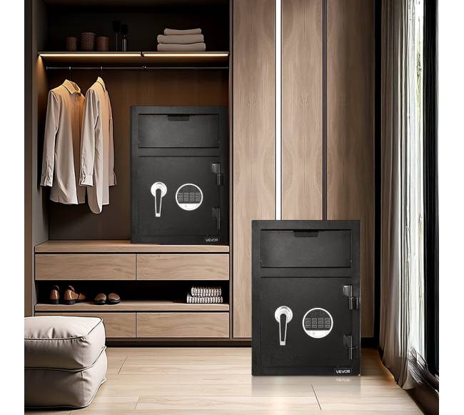 Didelės talpos skaitmeninis seifas su skaitmeniniu klaviatūra7