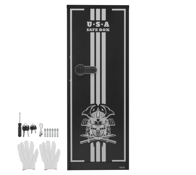 4 vietų ginklų seifas šautuvams ir pistoletams8