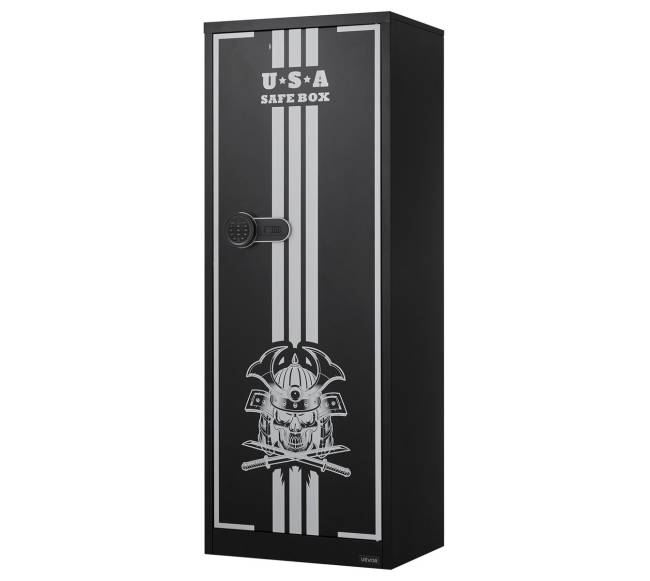 4 vietų ginklų seifas šautuvams ir pistoletams10