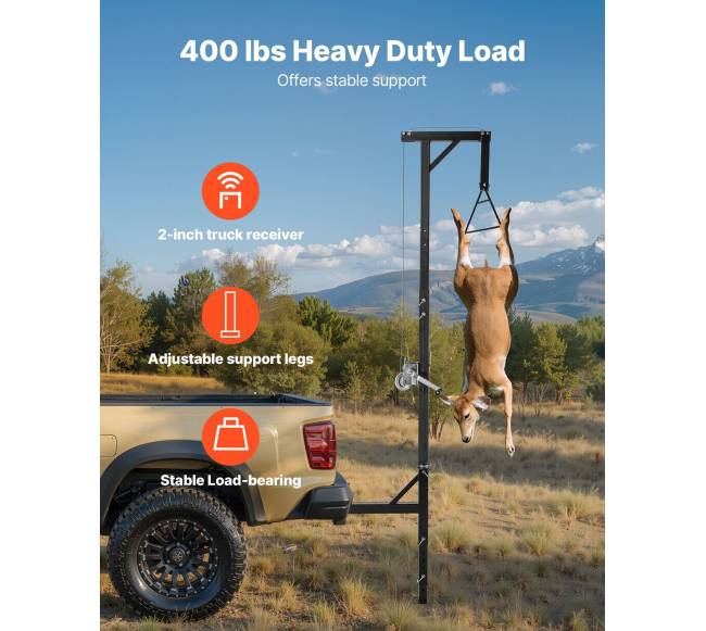 Automobilių keltuvas 181 kg su 2 colių jungtimi1