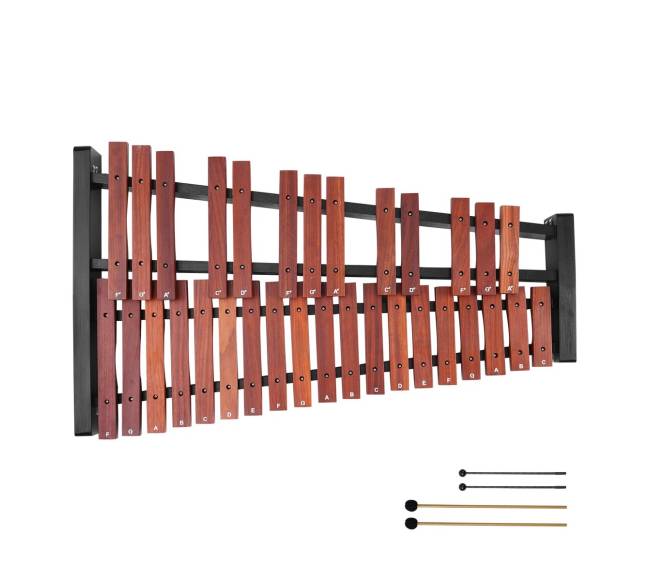 Medinis ksilofonas su pastatoma laikikliu8