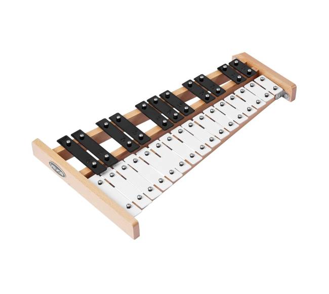 Glockenspiel ksilofonas su 27 natomis0