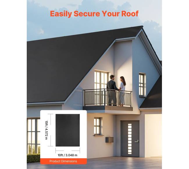 Guminė stogo danga, 3 x 4.5 m EPDM2