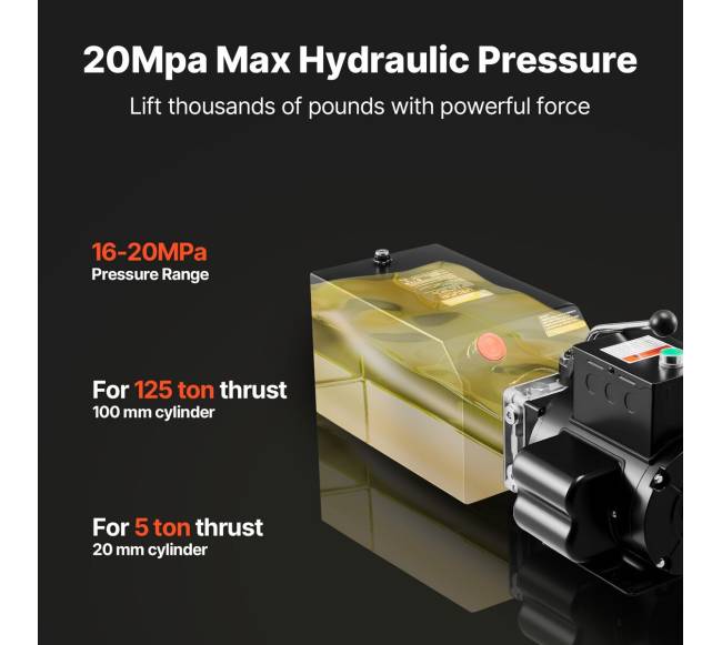 Hidraulinis siurblys AC 220V, 15 litrų talpos2