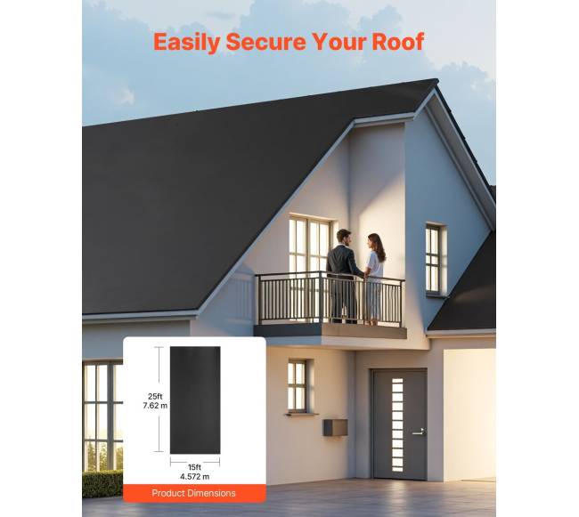 Guminių stogų danga, atspari orams2