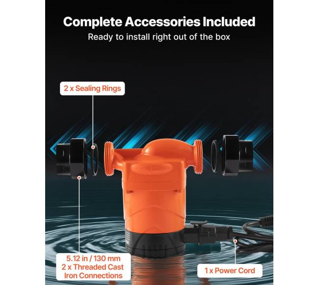 LPS25-6BP130 aukštos kokybės cirkuliacinis siurblys4