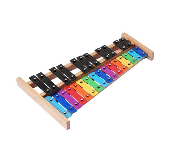 Glockenspiel ksilofonas, 27 natų0