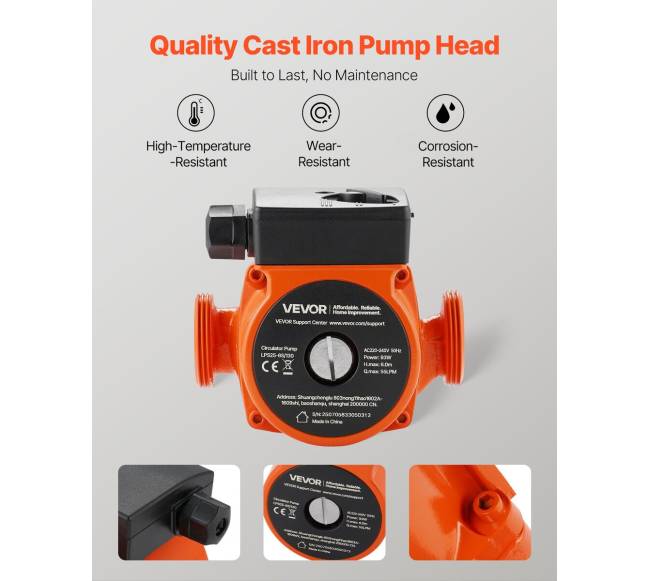 LPS25-6S130 ketaus cirkuliacinis siurblys1