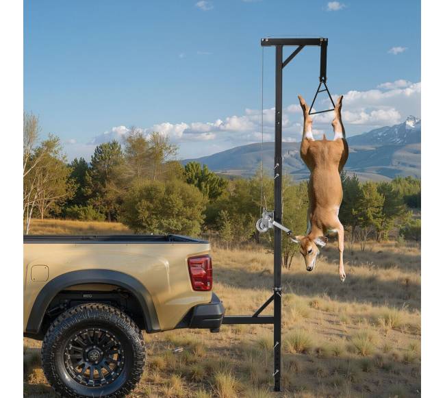 Medžioklinis keltuvas sunkvežimio priekabai7