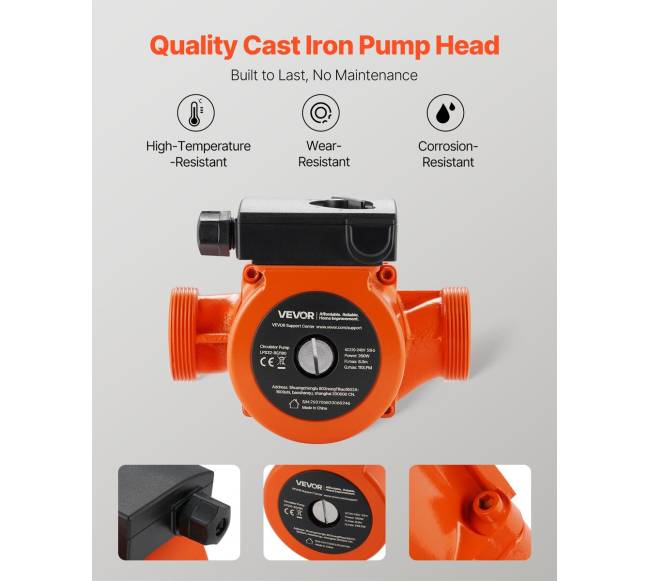 LPS32-8S180 ketaus cirkuliacinis siurblys šildymui1