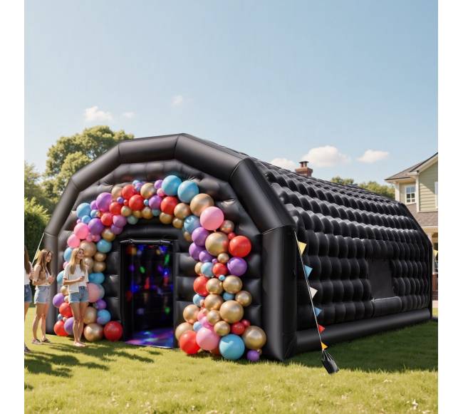 Pripučiama naktinė palapinė 9 x 6 x 4 m7